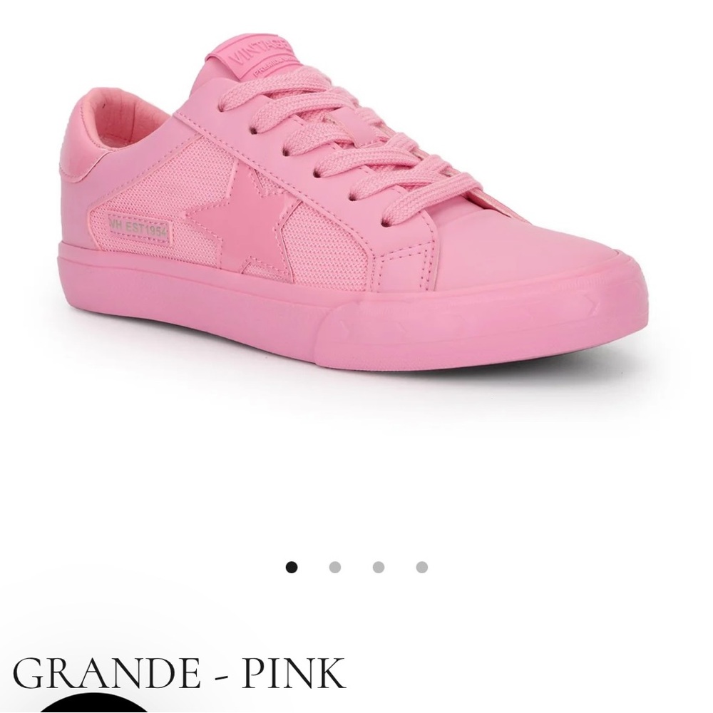 Vintage Havana Grande Pink Women's Sneakers.  New! Never Worn